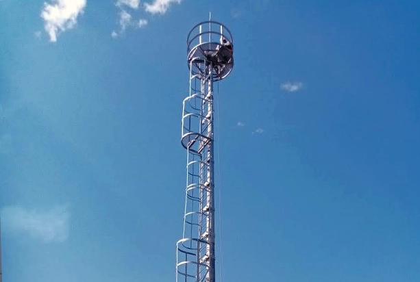 Мачты освещения ВМОН-20 <br />
КНС Ольховского нефтяного месторождения